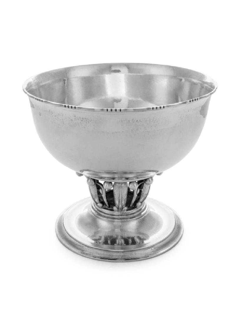 A Danish Silver Centerpiece Bowl (1 of 3)