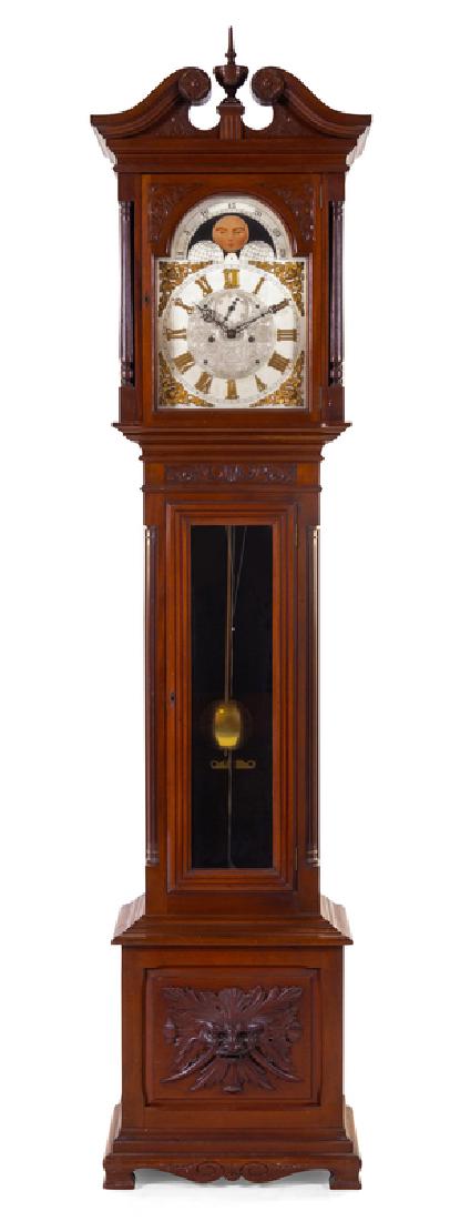 An American Mahogany Tall Case Clock (1 of 2)
