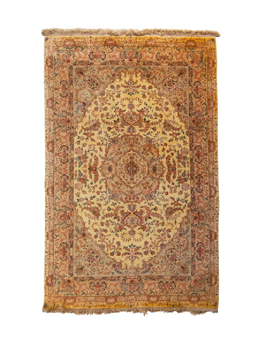 A Tabriz Wool Rug (1 of 1)