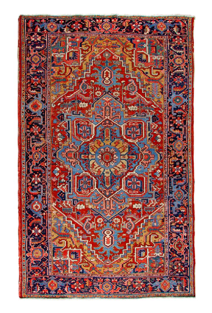 *A Heriz Wool Rug (1 of 1)