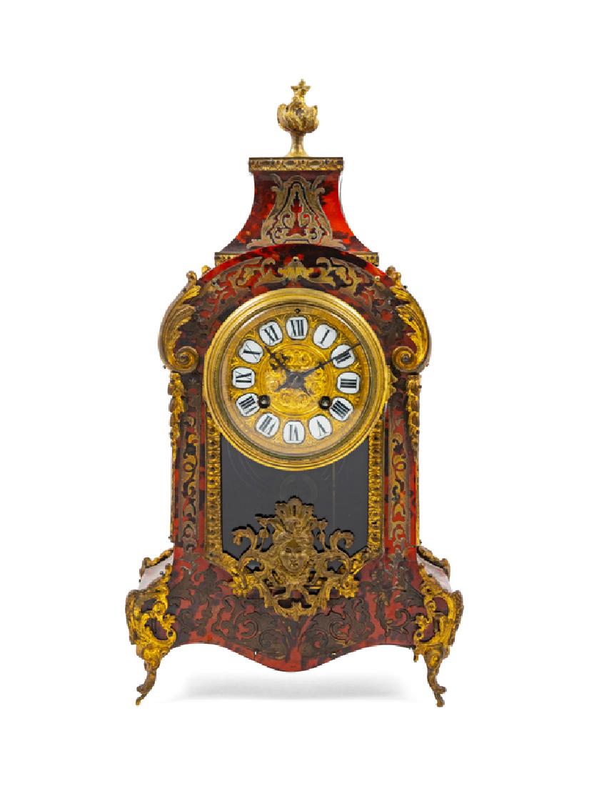 A Boulle Marquetry Mantel Clock (1 of 2)