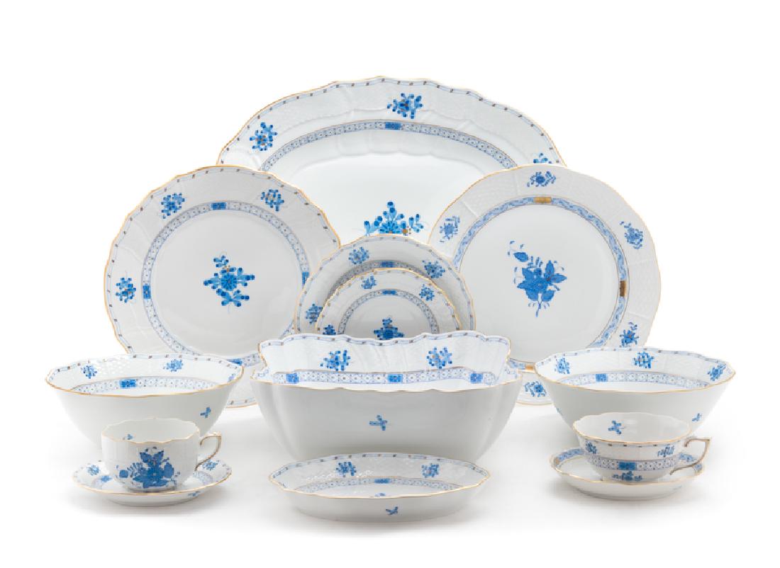 *A Herend Porcelain Dinnerware Service (1 of 2)