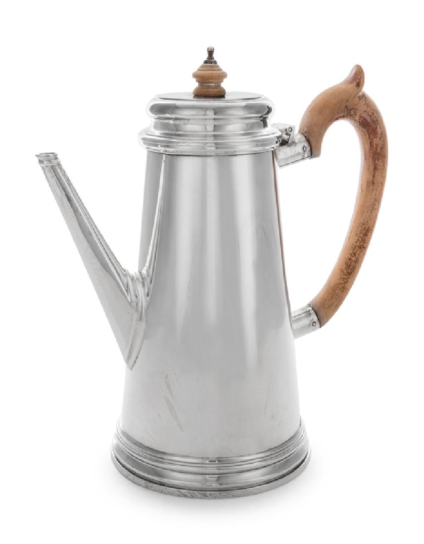 An English Silver Coffee Pot (1 of 2)