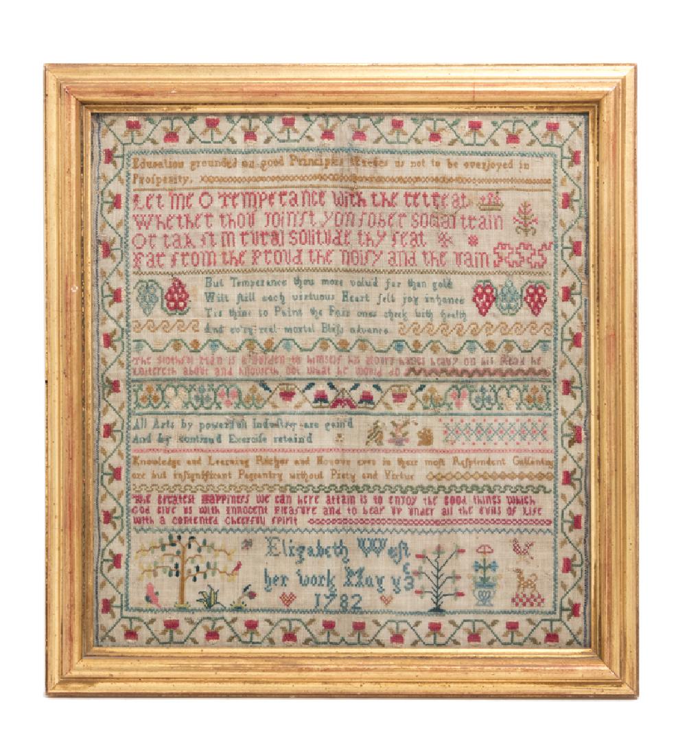*An American Needlepoint Sampler by Elizabeth West (1 of 1)