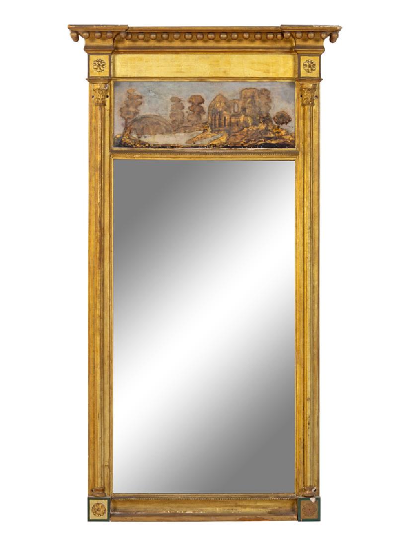 *A Federal Giltwood Pier Mirror (1 of 1)