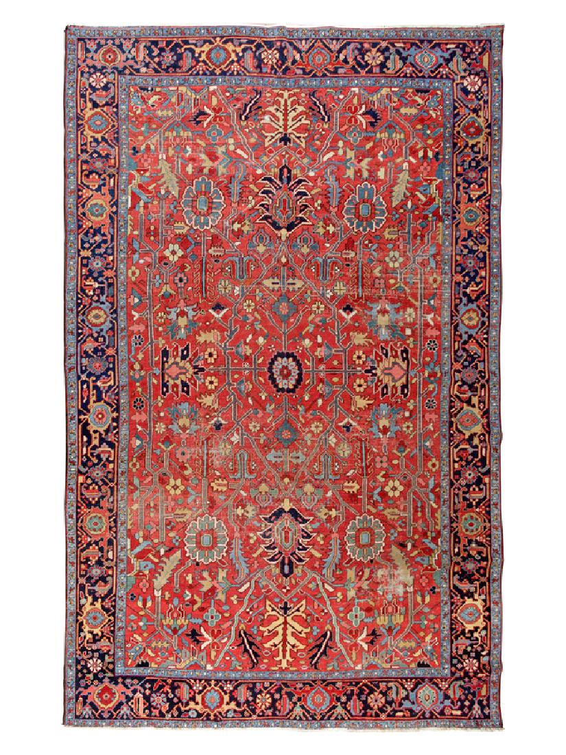 A Heriz Wool Rug (1 of 1)