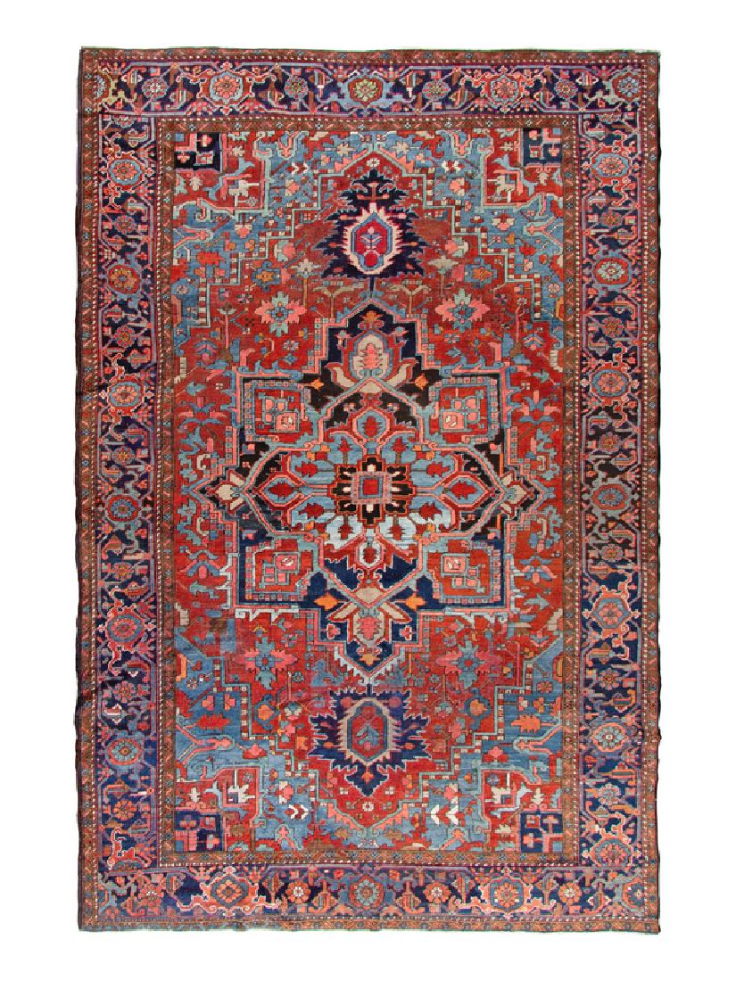 A Heriz Wool Rug (1 of 1)