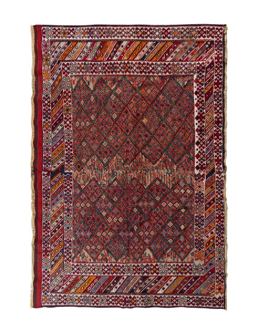 A Soumak Wool Rug (1 of 1)