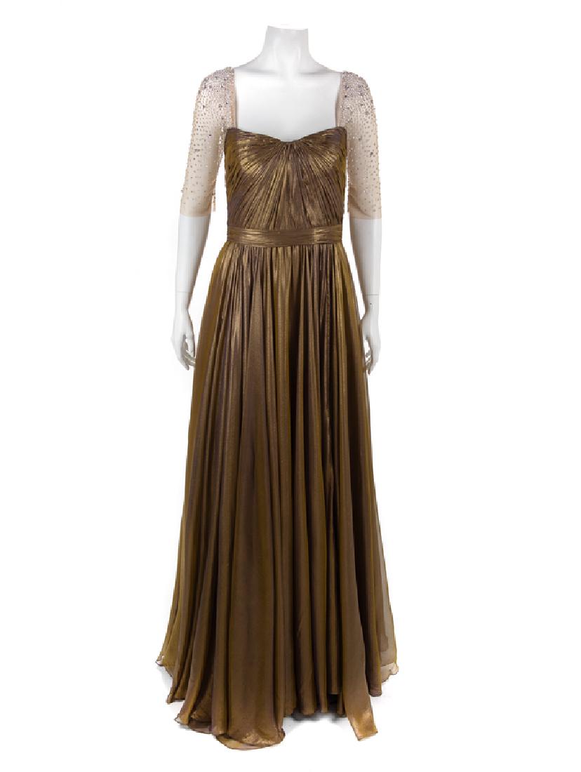 Reem Akra Dress, 2011: Reem Akra Dress, 2011 Renee Fleming wore this dress for her performance with the German pianist, Hartmut Holl at New York City's Carnegie Hall. Property from the Collection of Renee Fleming, New Yo