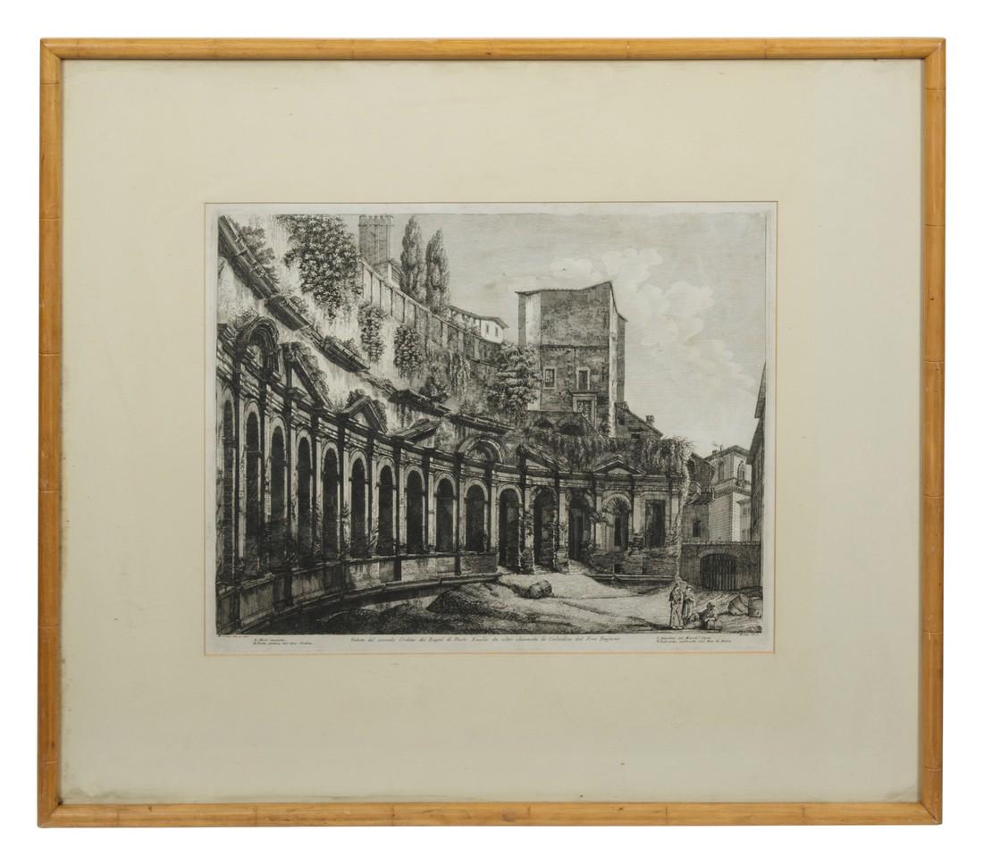 Luigi Rossini (Italian, 1790-1857) The Ruin (1 of 1)