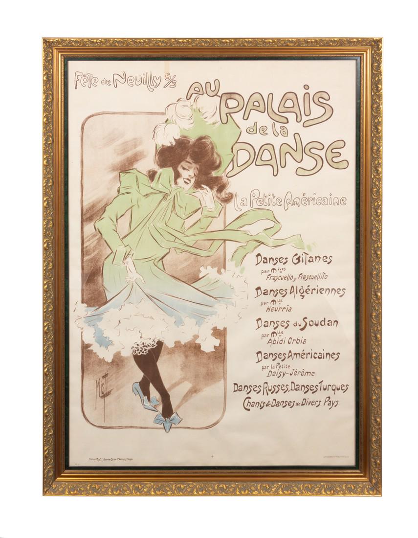 A French Poster Au Palais de la Danse 62 1/ (1 of 1)
