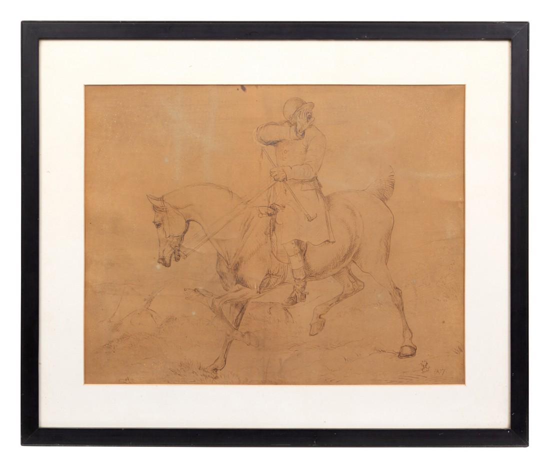 Henry Alken (British, 1810-1894)  Tally-Ho! (1 of 1)