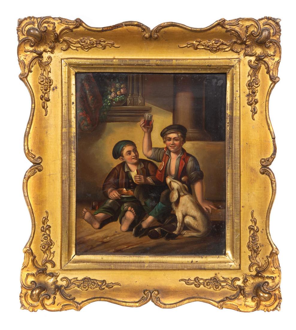 Artist Unknown 19TH/20TH Century Boys with (1 of 1)