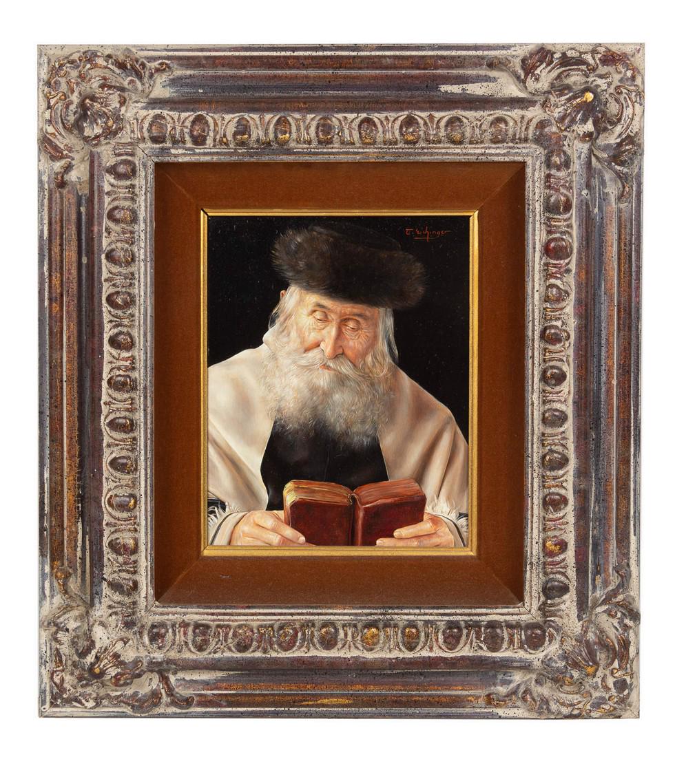 Otto Eichinger (AUSTRIAN, 1922-2004) Rabbi (1 of 2)
