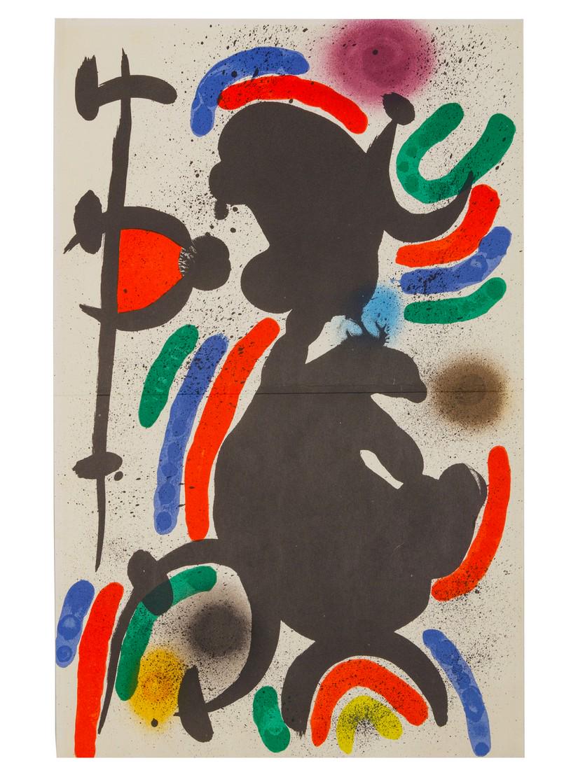 Joan Miro Untitled (From Original Lithograph I (1 of 1)