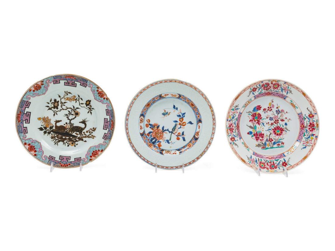 A Group of Chinese Export Plates 20 total. (1 of 2)