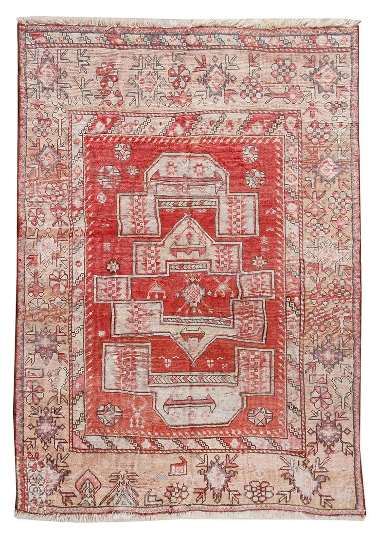 A Khotan Wool Rug 5 feet 5 inches x 4 feet 2 i (1 of 1)
