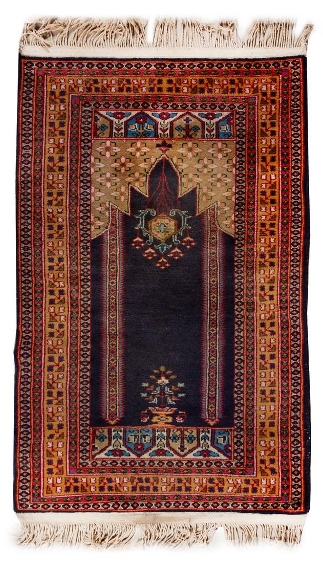 A Persian Wool Prayer Rug  20TH CENTURY 3 f (1 of 1)