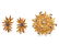 An 18 Karat Yellow Gold, Diamond and Sapphire
