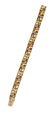 An 18 Karat Yellow Gold, Diamond, Sapphire and Ruby