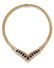 An 18 Karat Yellow Gold, Sapphire, and Diamond