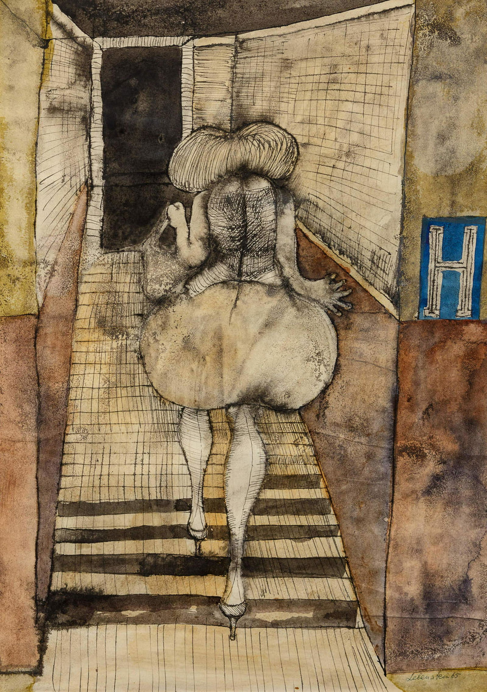 Jan Lebenstein (Polish/French, 1930-1999) (1 of 2)