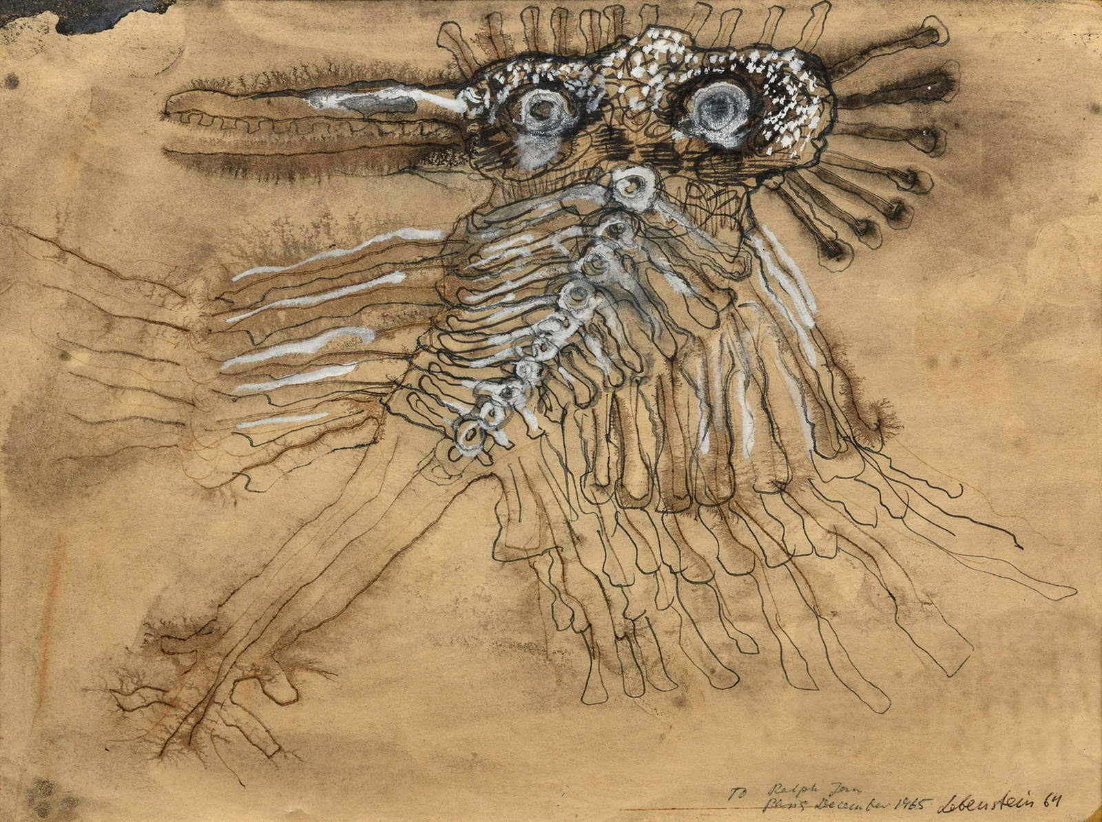 Jan Lebenstein (Polish/French, 1930-1999) (1 of 2)