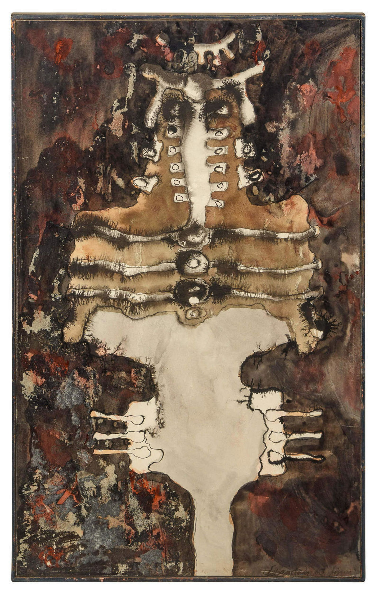 Jan Lebenstein (Polish/French, 1930-1999) Figure (1 of 2)