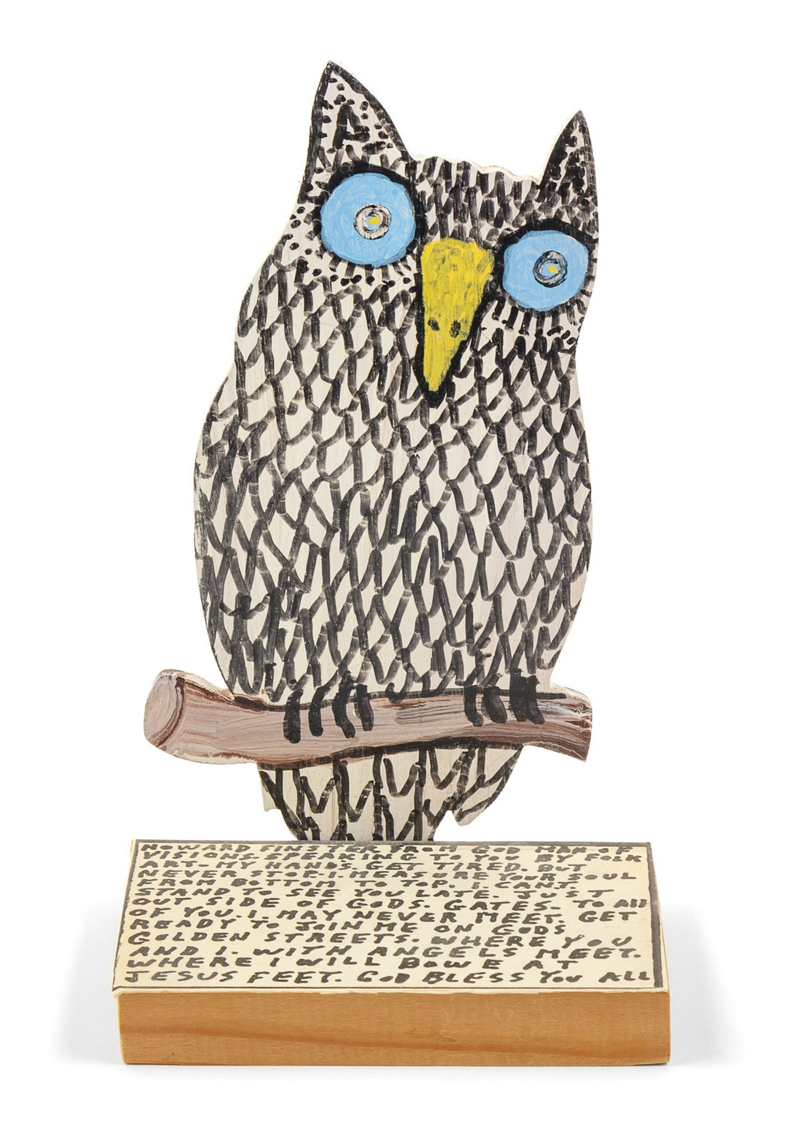 Howard Finster (American, 1916-2001) Untitled (1 of 3)