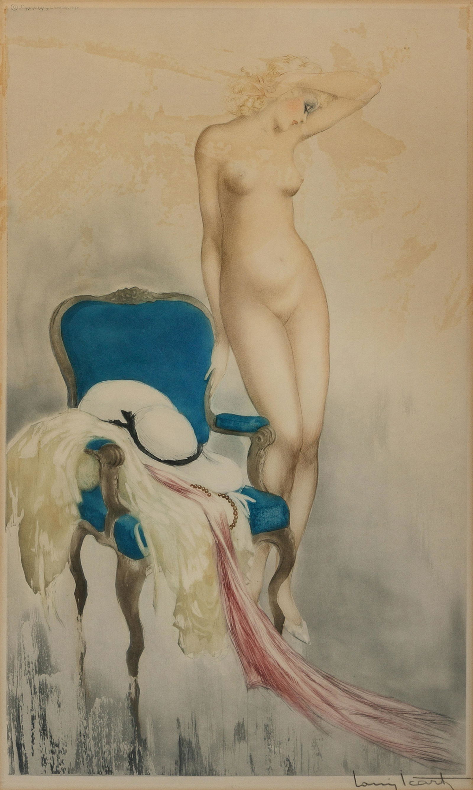 Louis Icart (French, 1888-1950) Fair Model, 1937 (1 of 1)