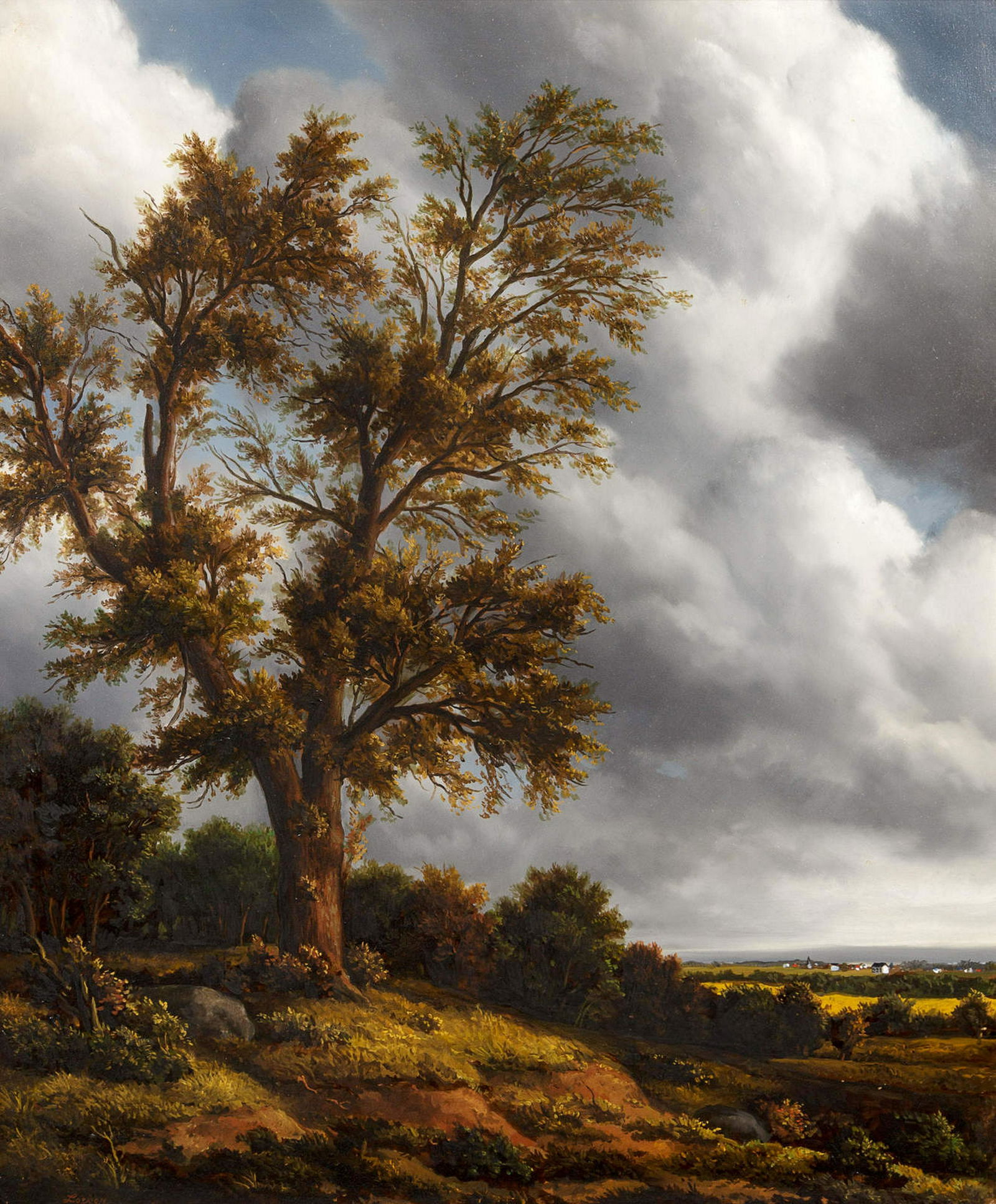 Thomas Locker (American, 1937-2012) Oak and Kensi (1 of 2)