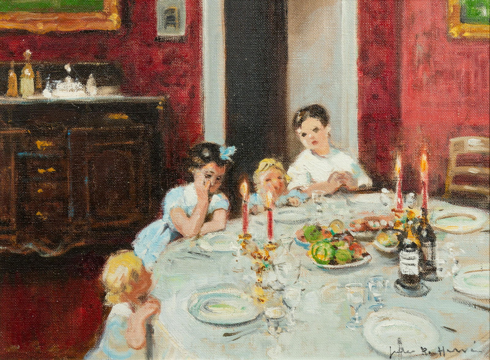 Jules Rene Herve (French, 1887-1981)  Untitled (1 of 2)