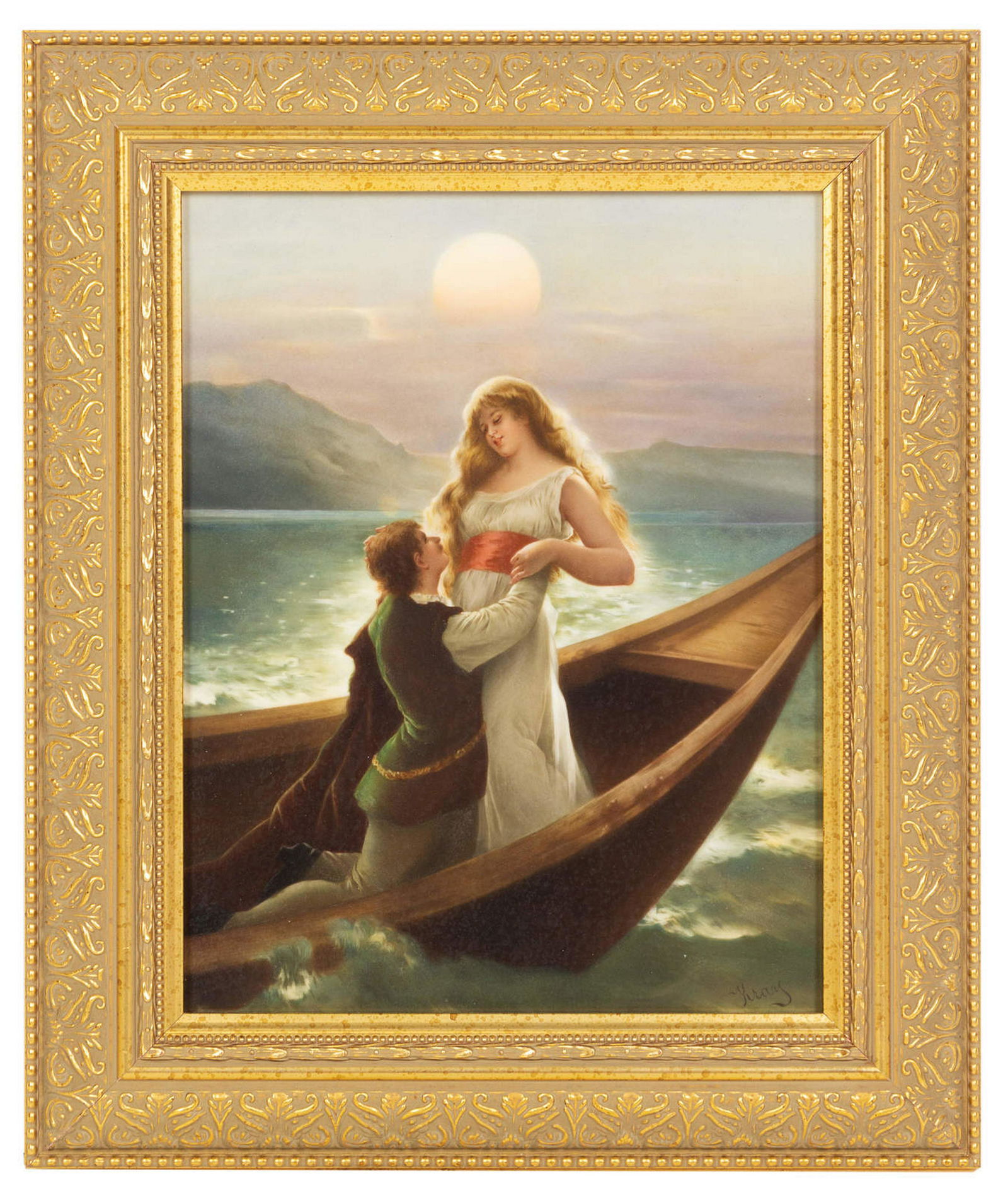 A Berlin (K.P.M.) Porcelain Plaque (1 of 2)