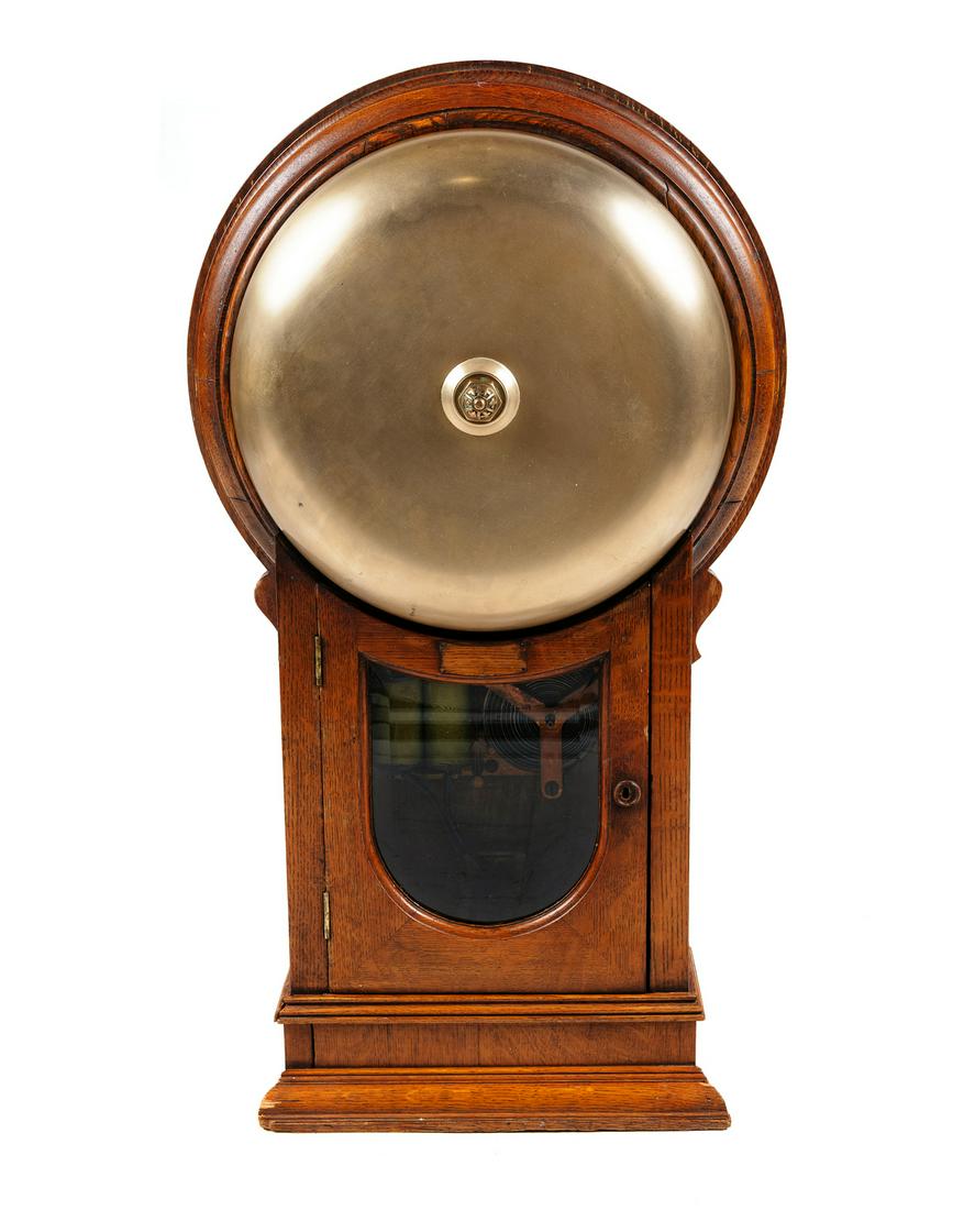 A Gamewell Fire Gong Bell (1 of 1)
