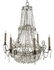 A Neoclassical Style Chandelier