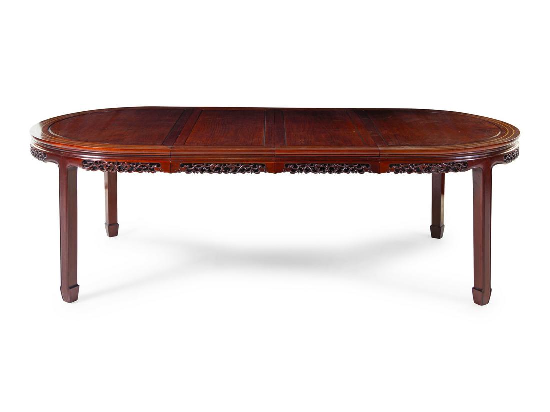 A Chinese Export Rosewood Dining Room Set Table Height Sep 24