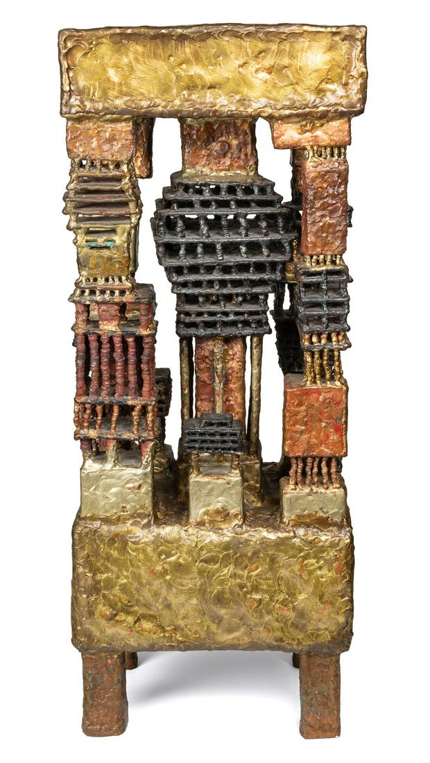 Ibram Lassaw (American, 1913-2003) Caryatids VIII, 1983 (1 of 2)