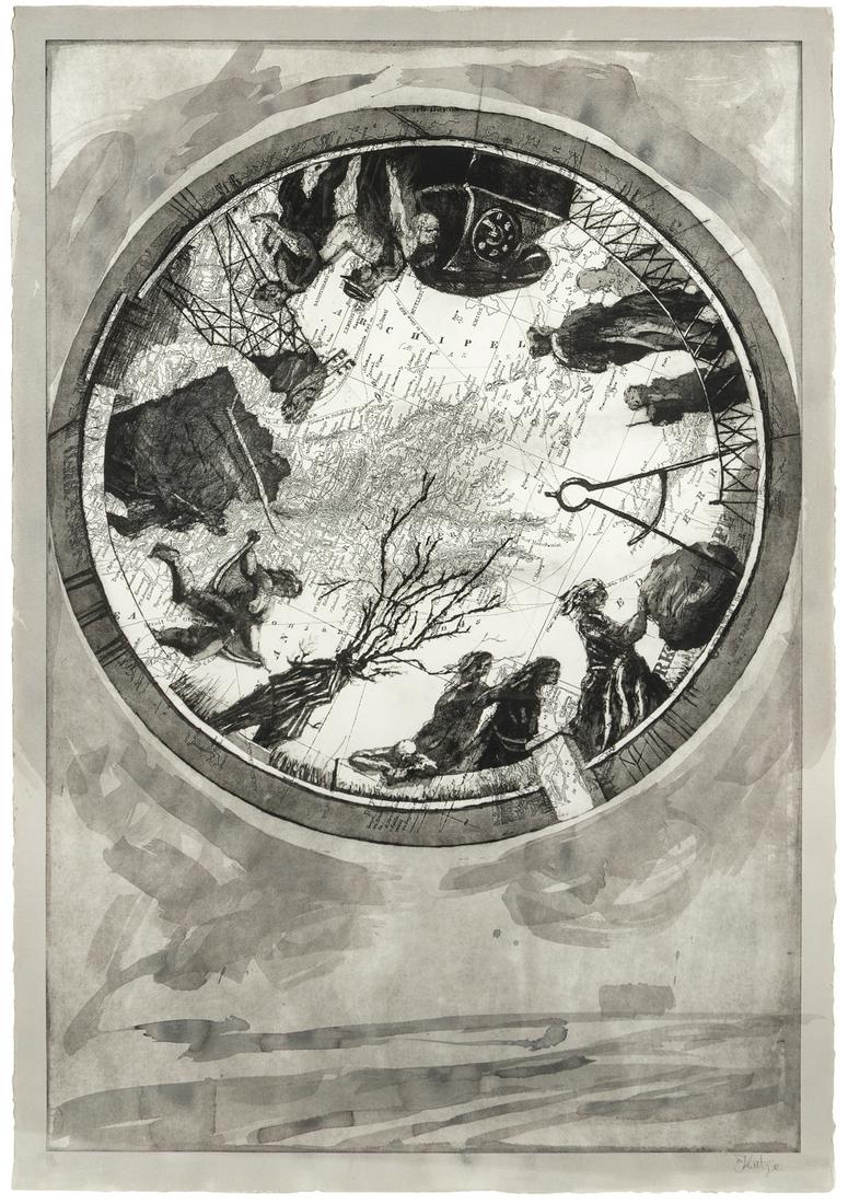 William Kentridge (South African, b. 1955) Atlas (1 of 2)