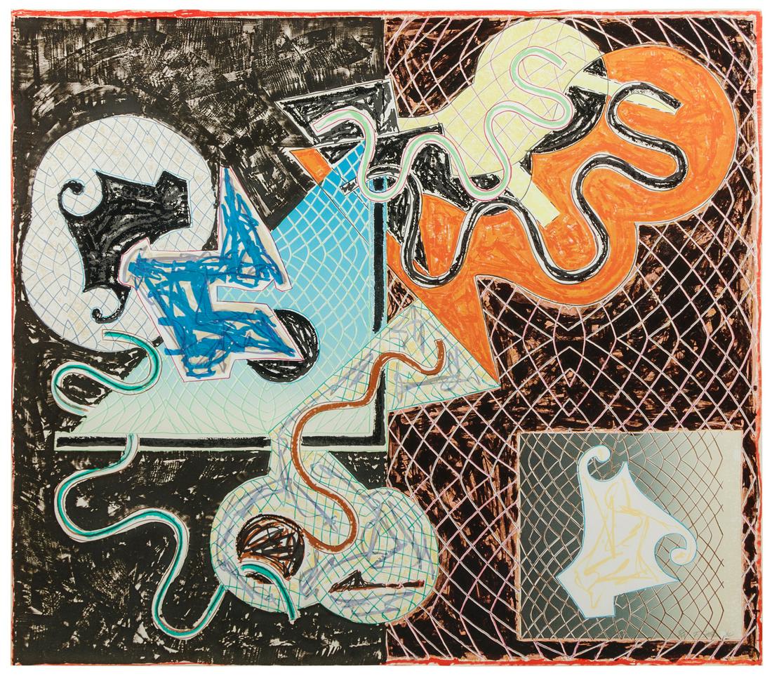 Frank Stella (American, b. 1936) Shards Variant IVa (1 of 3)