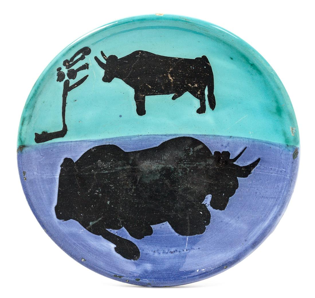 Pablo Picasso (Spanish, 1881-1973) Toros, 1952 (1 of 2)