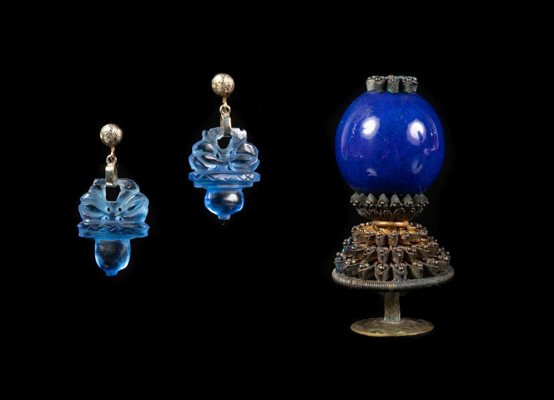 Twenty-Seven Chinese Jewelry Largest : length 15 in., (1 of 2)