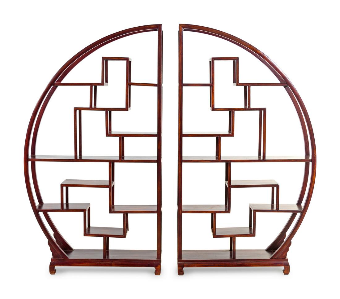 A Large Chinese Rosewood Displaying Cabinet Height 69 x (1 of 1)