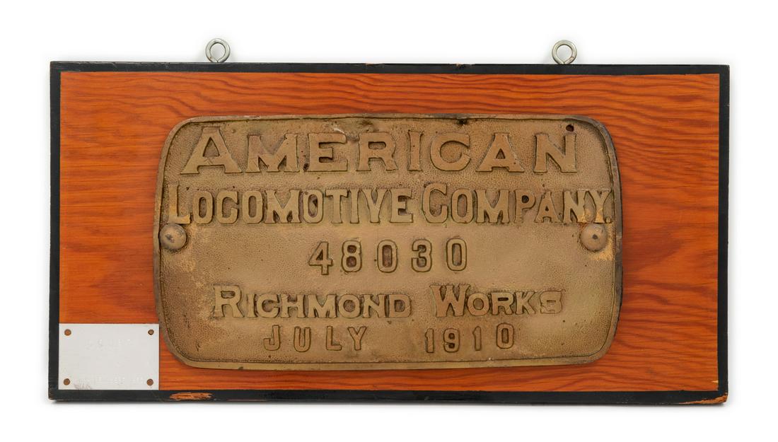 Two Painted Metal American Locomotive Company: Richmond (1 of 1)