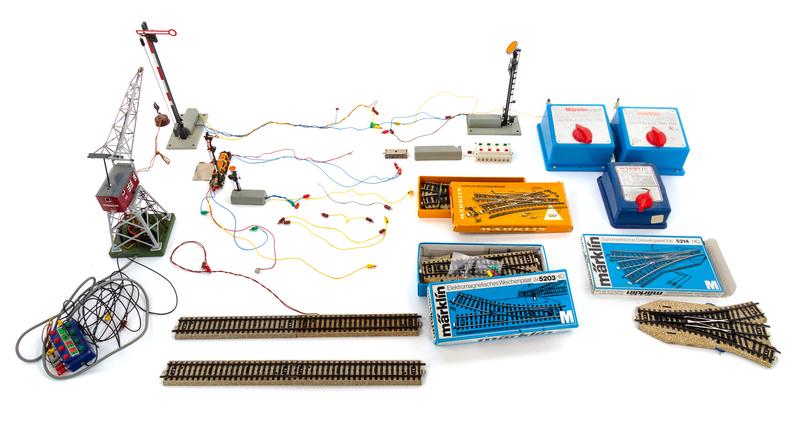 A Collection of Model Railroad Tracks and Trackside (1 of 1)