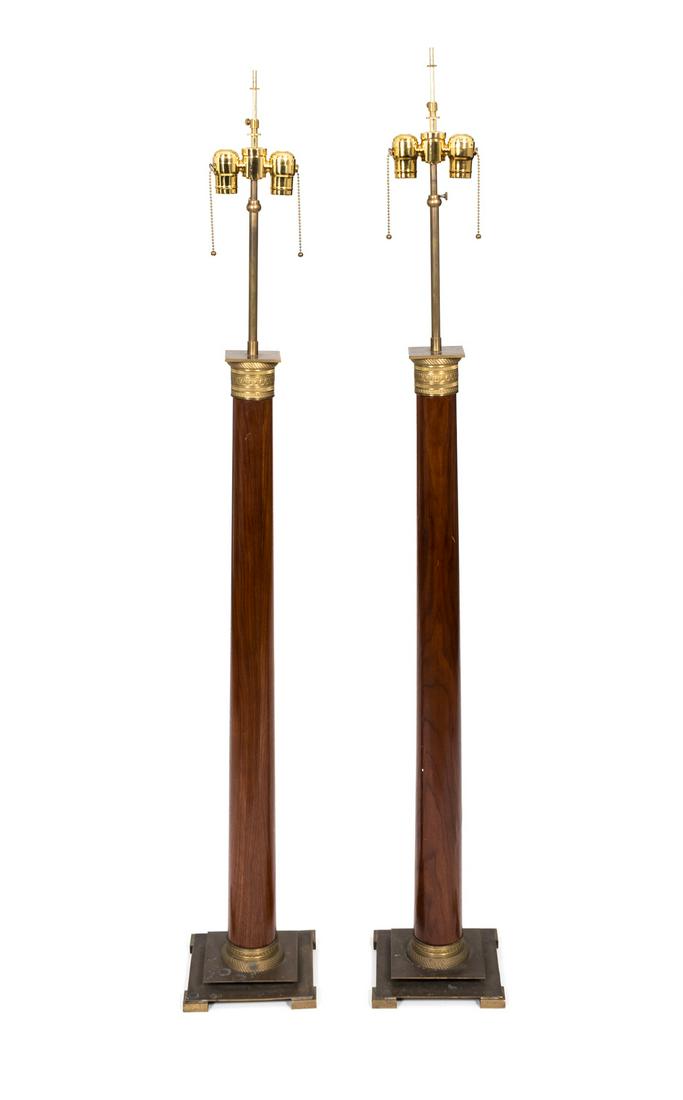 A Pair of French Empire Style Gilt Bronze Mounted (1 of 1)