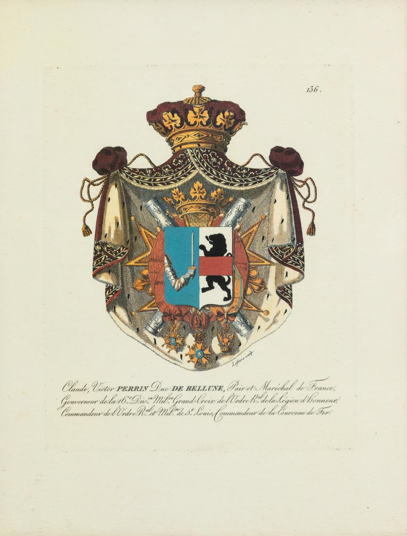 A Group of Four Decorative Prints Depicting the (1 of 5)