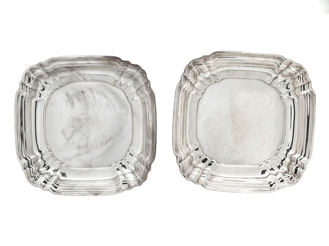 A Pair of French Silver Trays (1 of 1)