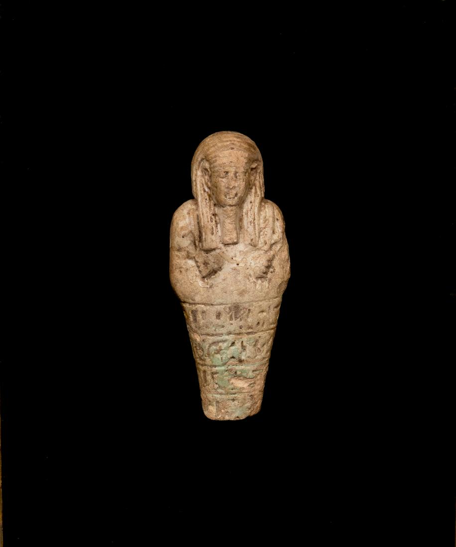 A Collection of Four Egyptian Faience Shabti Figures (1 of 2)