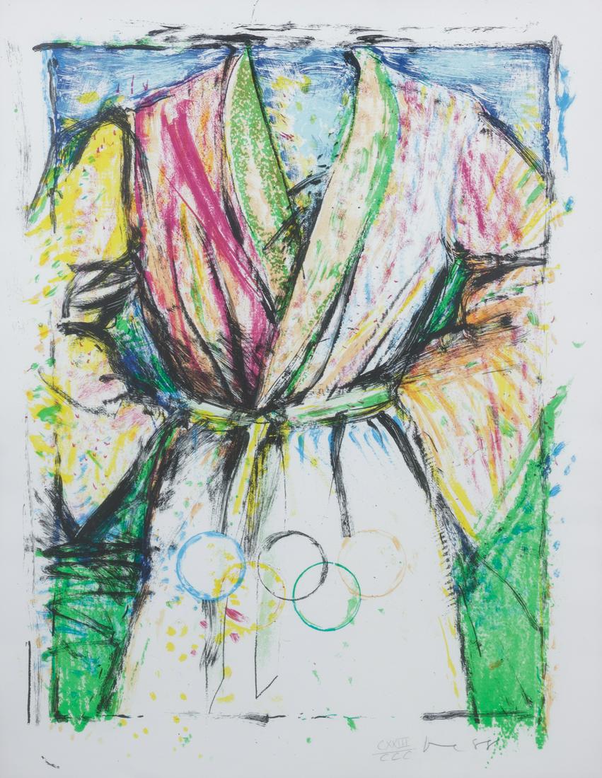 Jim Dine (American, b. 1935) Olympic Robe, 1988 (1 of 1)