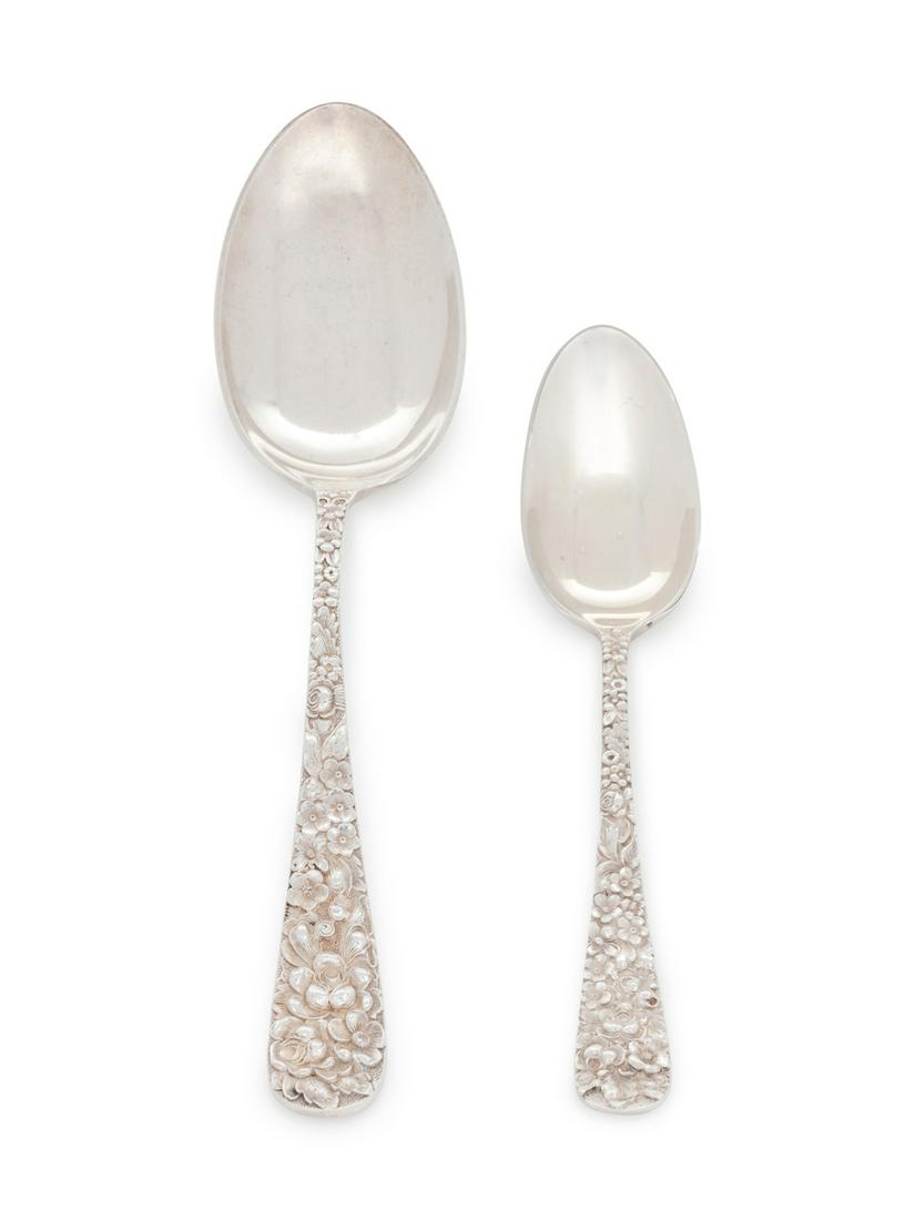 An American Silver Partial Flatware Service (1 of 1)